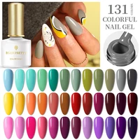 born pretty gel nail polish 131 colors party series semi permanent varnish all for manicure base top coat soak off uv nail art