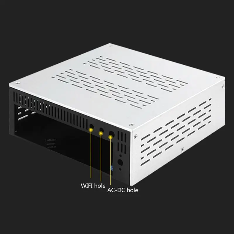 B01 Mini ITX домашний кинотеатр HTPC Компьютер А4 геймерская видеокарта блок питания