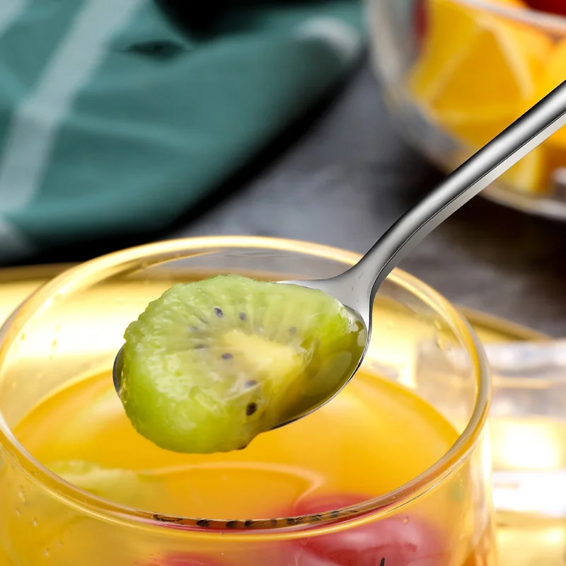 Набор посуды из нержавеющей стали 304 ложка чайная десерт кофе мороженое кухонные