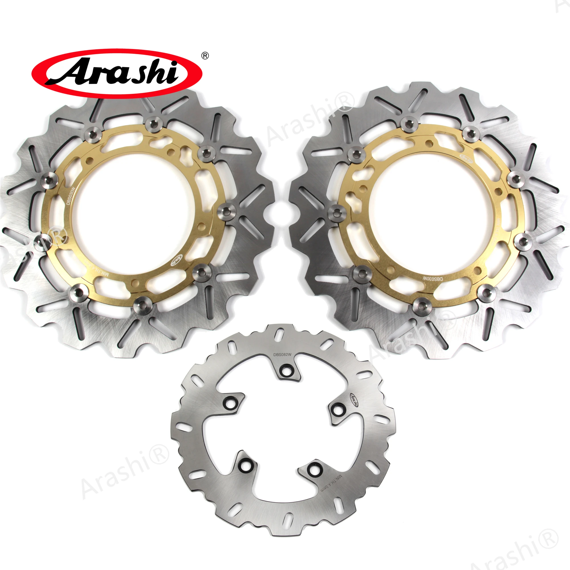 ARASHI для YAMAHA MT03 2006 2011 CNC Передние Задние тормозные диски MT 03 2007 2008 2009 2010 FZ6 FAZER|fz6