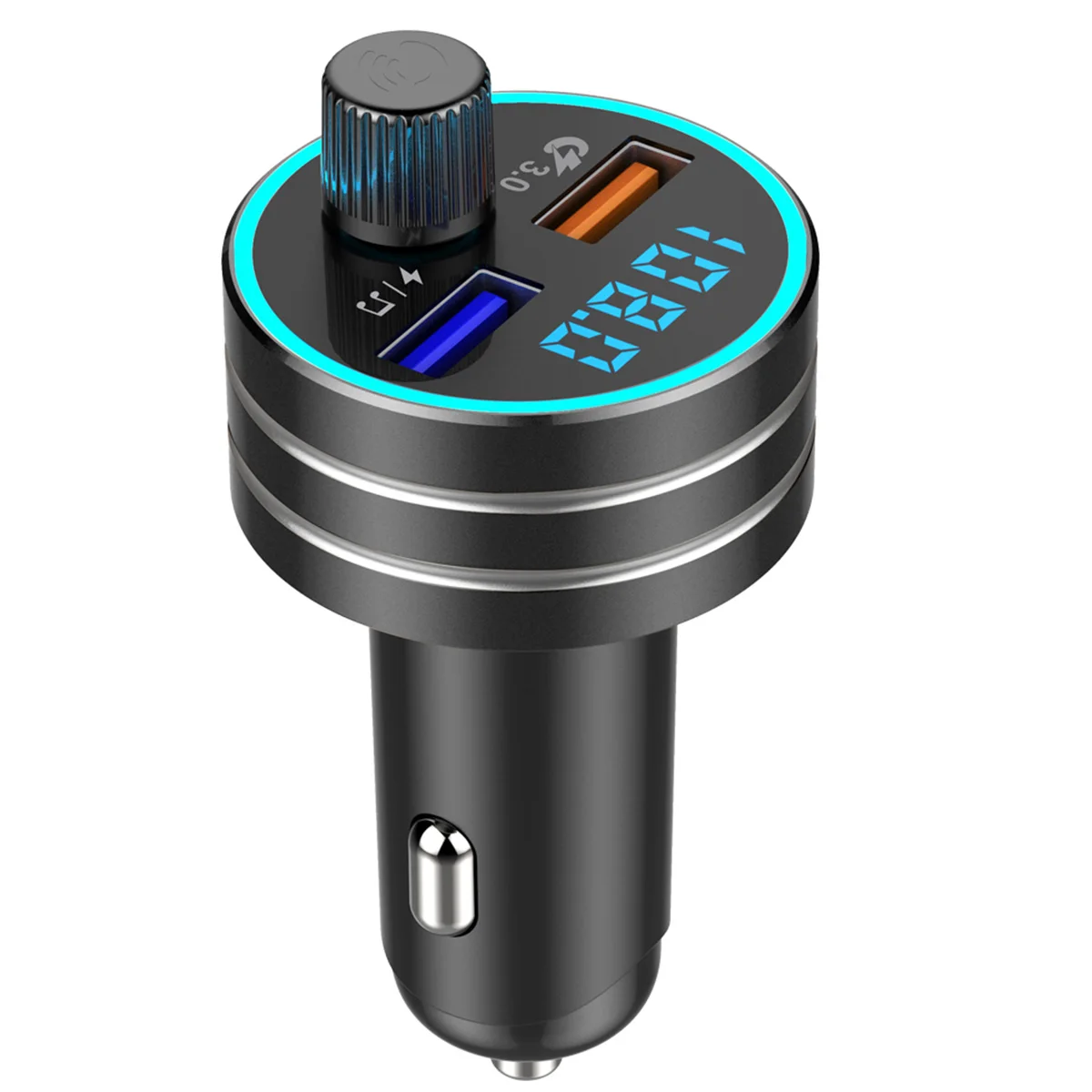 Автомобильный fm-передатчик комплект с двойным портом 3.1A Быстрая зарядка BT MP3