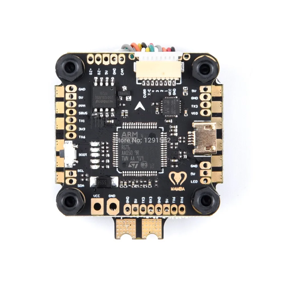 Контроллер полета Mamba F405 и 3-6s 35A 4 в 1 ESC BLHeli32 и 2-6s 40A/55A 4 в 1 ESC BLHeli_S бесщеточный ESC поддержка Dshot