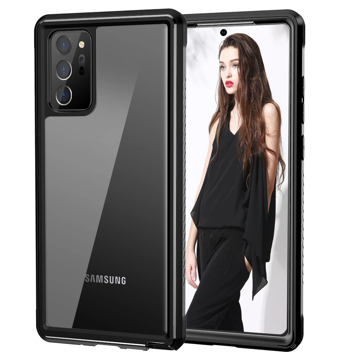 Защитный защитный чехол для Samsung Galaxy Note 20 Ультра противоударный Гибридный