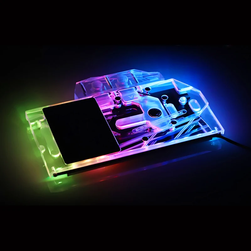 Водный блок Bykski GPU для Gigabyte Geforce RTX2060 Gaming OC PRO 6G 1660Ti/1660 полное покрытие N GV2060Gaming