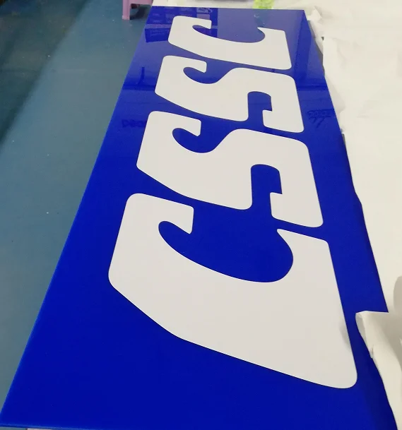 3D alphabet logo flat cut sign vinyl laser acrylic letter personalized signage for advertising | Дом и сад