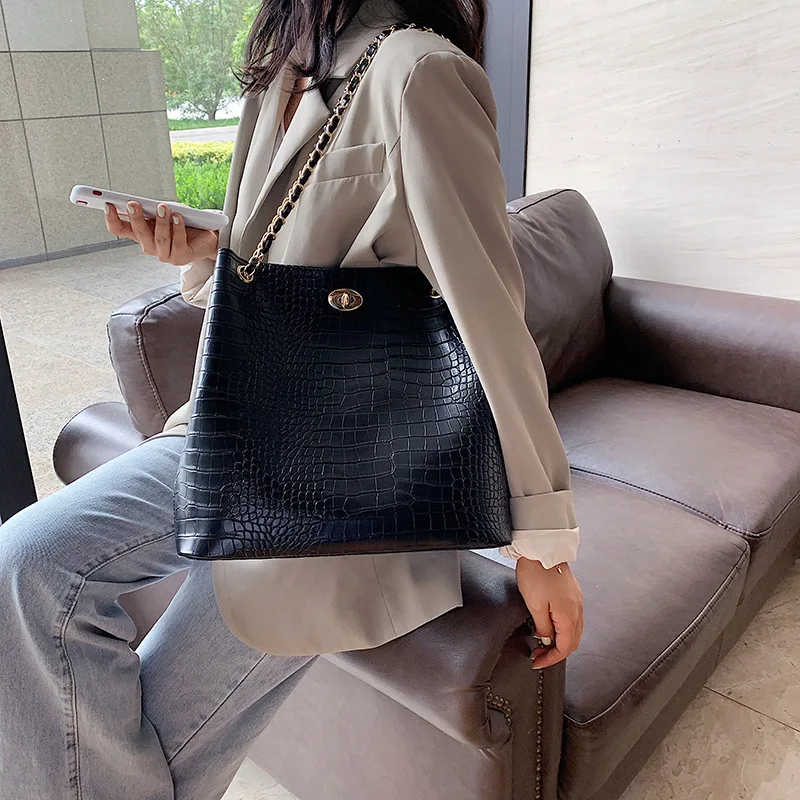 Летняя Новинка 2020 женская сумка из искусственной кожи Большая вместительная на