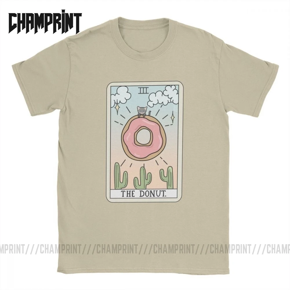 Футболка мужская с круглым вырезом хлопок топ коротким рукавом пищевой Таро