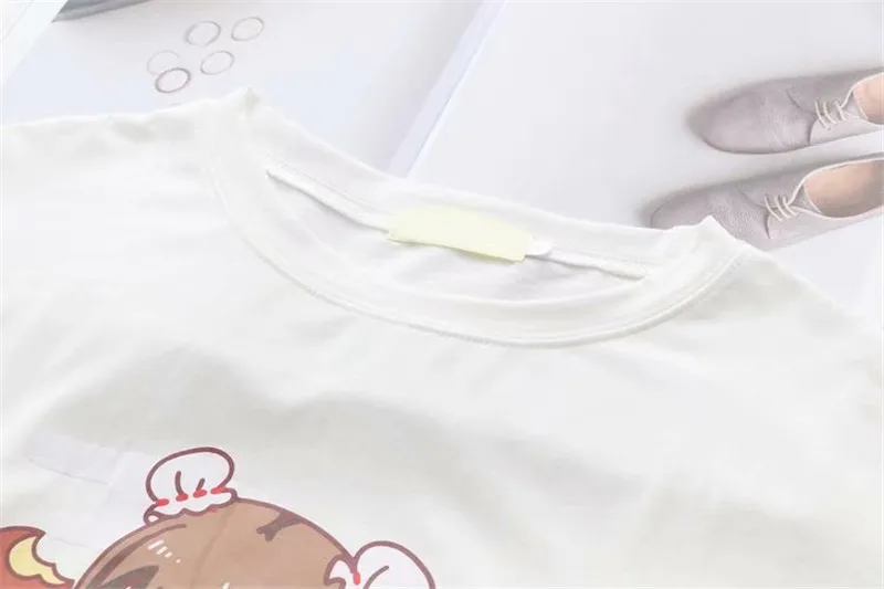 ZCWXM футболка для костюмированной вечеринки с героями мультфильмов Kawaii японский