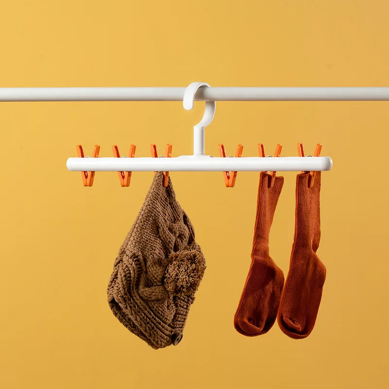 

Non-marking Windproof Multi-function Drying Racks In The Clothes Rack, Multi-clip Racks, Household Drying Artifacts