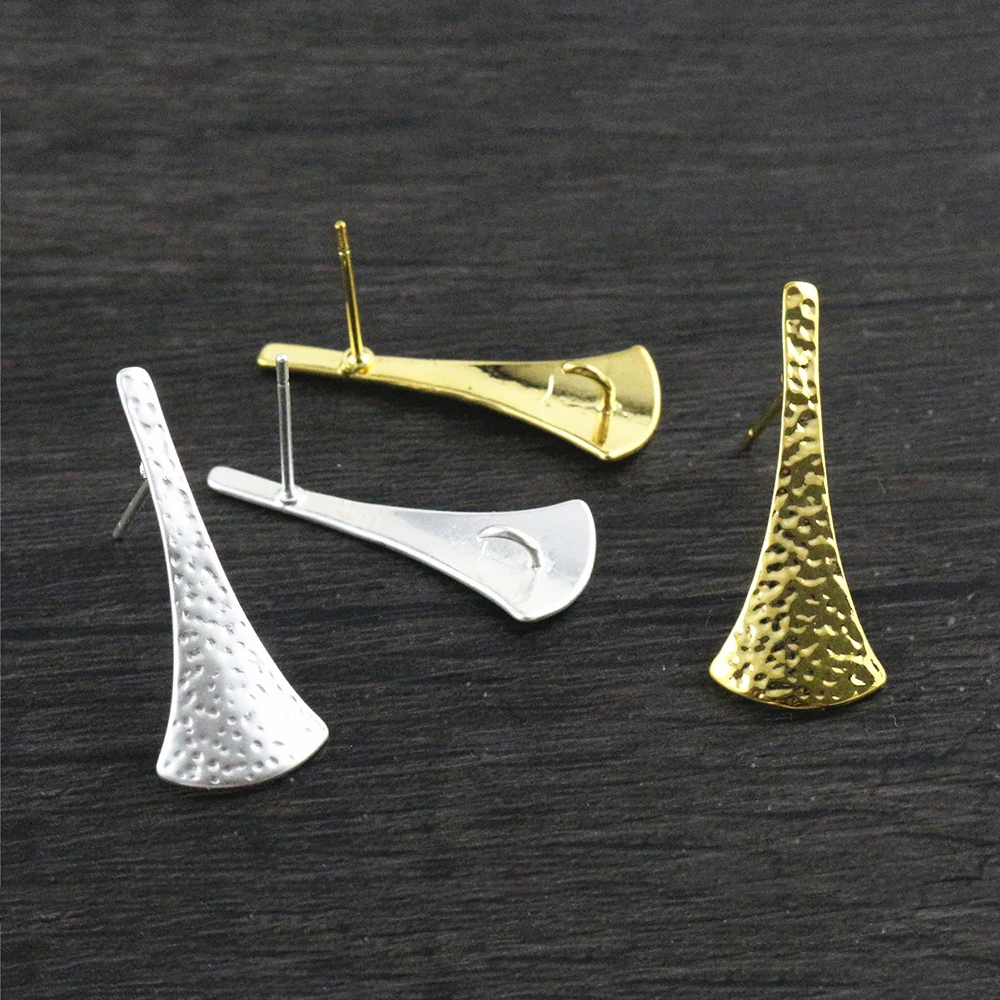 6 шт. (3 пары) 27x11 мм матовые посеребренные Позолоченные крючки для ушей, серьги, провода для женщин ручной работы, модные ювелирные изделия, серьги