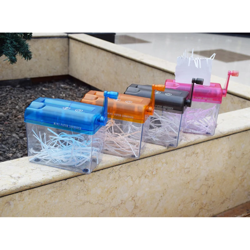 Mini Hand Shredder Portable Mechanic Paper Quilling Fringer Tools Straight-Cut for Convenient Office Peole Cut | Дом и сад