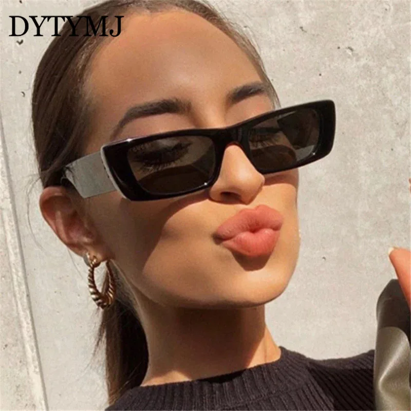 

DYTYMJ Small Frame Cat Eye Sunglasses Woman 2022 Fashion Rectangular Sunglasses Woman Square Sun Glasses Men Gafas De Sol Mujer