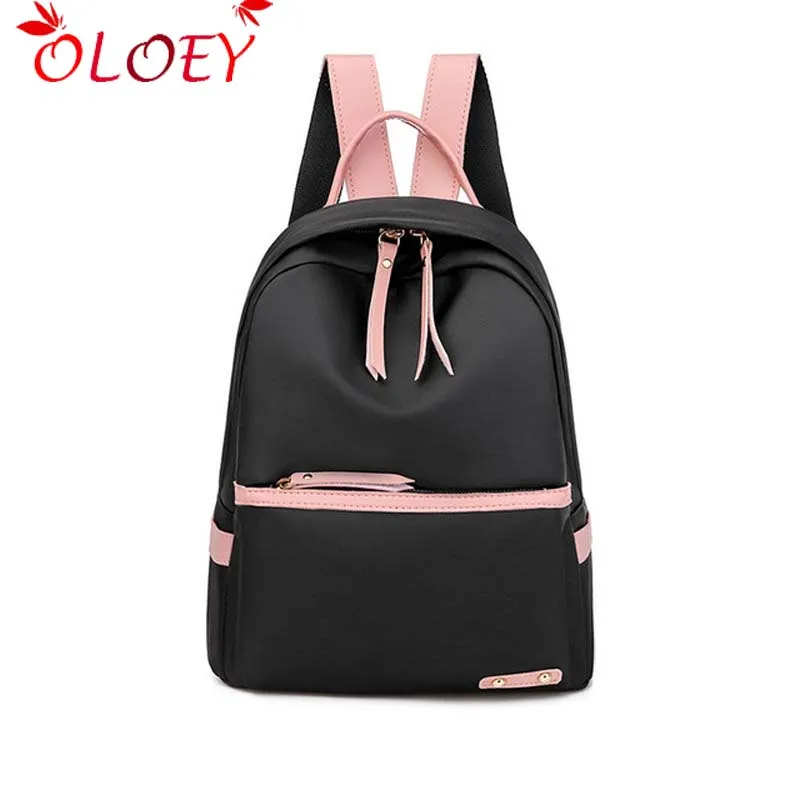 Новый Модный женский рюкзак высококачественный Оксфорд Большой Вместительный