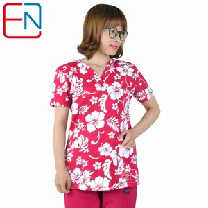 Хирургические топы из 100% хлопка, женские хирургические топы, Женская хирургическая униформа