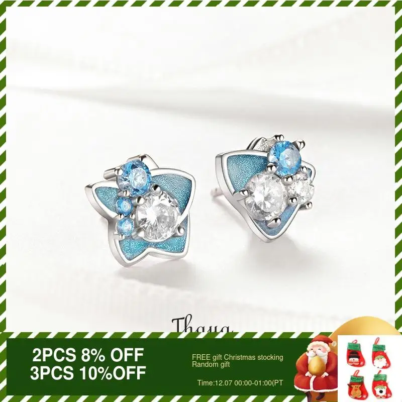 Thaya оригинальный дизайн серьги из стерлингового серебра 925 пробы романтические