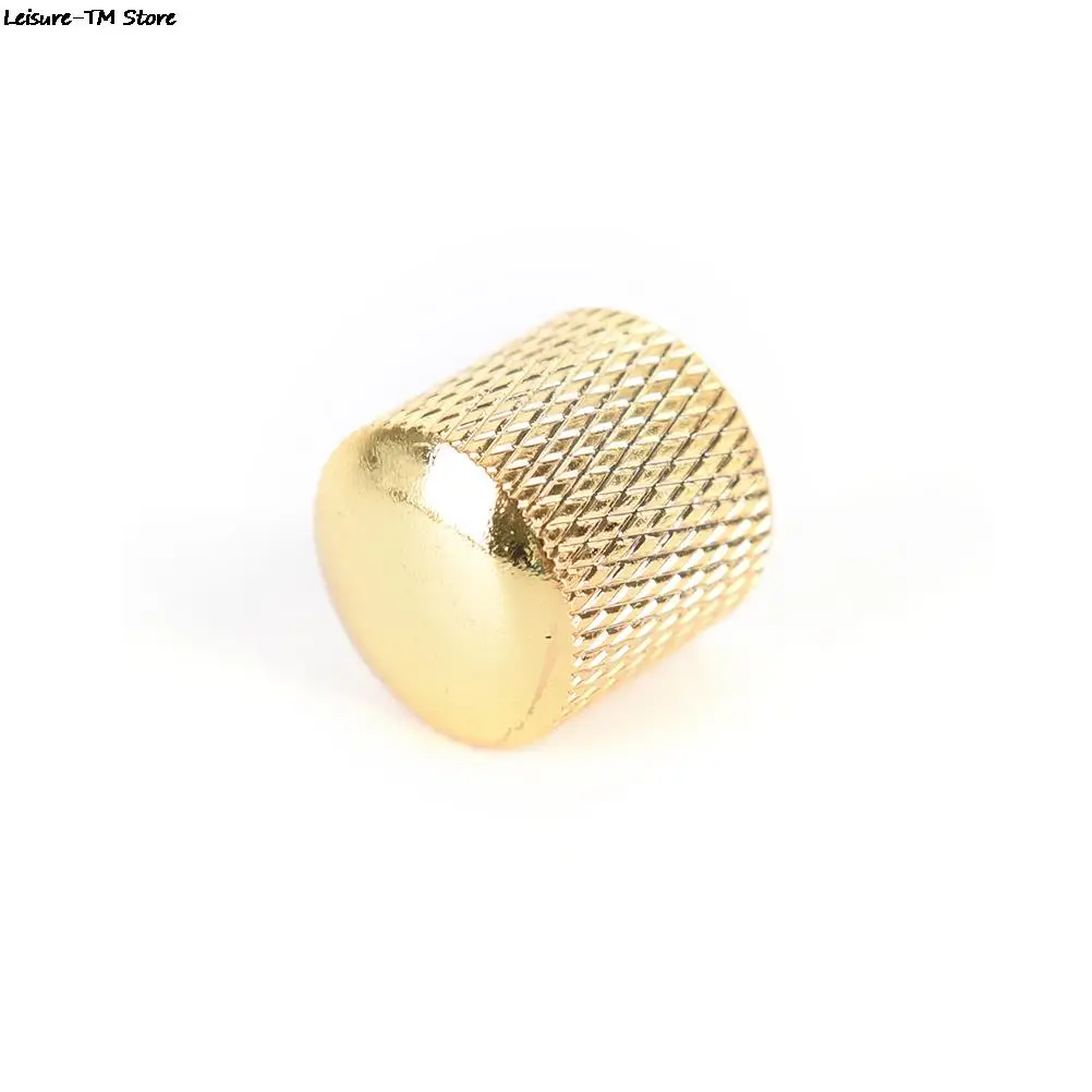 4 шт. металлические ручки регулировки громкости бас-гитары купольные + гаечные