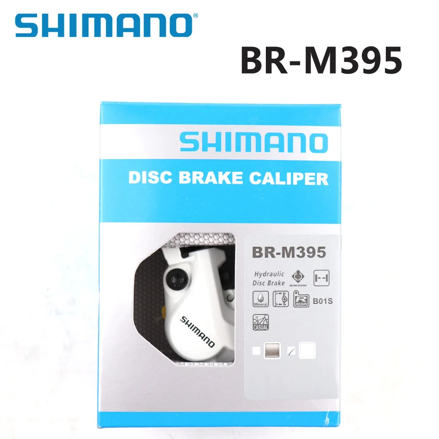 SHIMANO BR-M395 BR M395 гидравлический дисковый тормозной суппорт с B01S тормозные колодки
