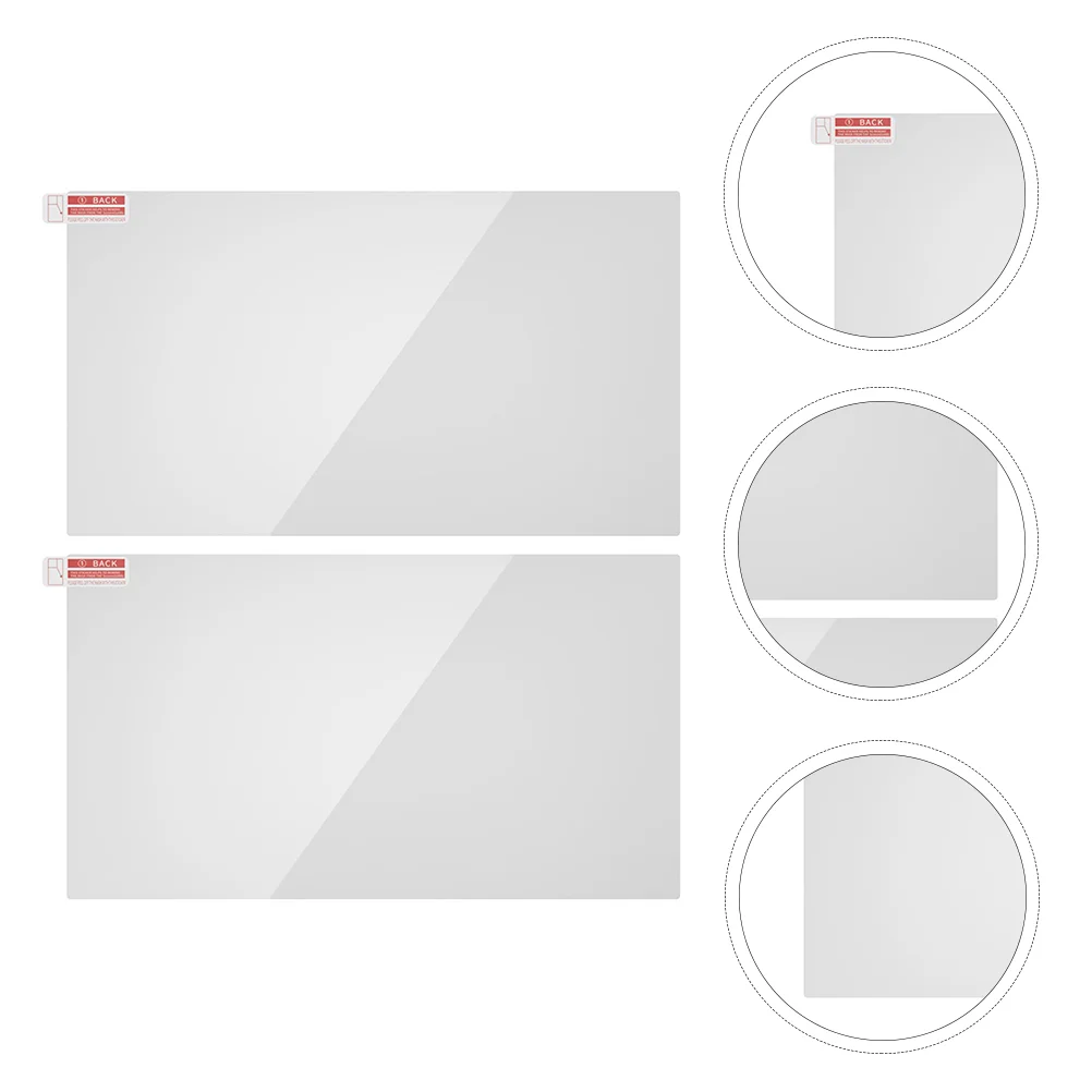 

2pcs Clear Game Machine Screen Protector Film Compatible with Switch OLED