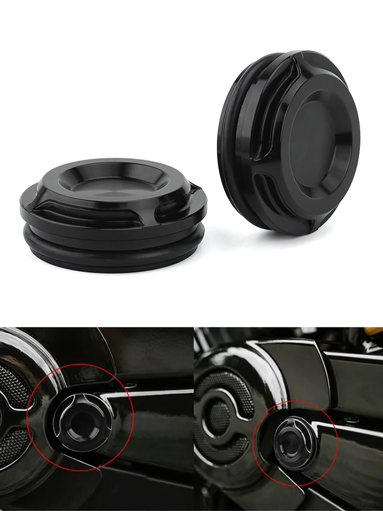 

Мотоциклетные черные чехлы для поворотных болтов Swingarm, наборы крышек для Harley V-Rod Night Rod Special VRSCDX Street Rod Muscle VRSCF 2006-2017