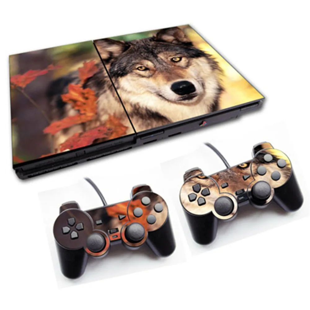 Красивый дизайн для ps2 slim 70000 серия наклейка на консоль кожи Оптовая