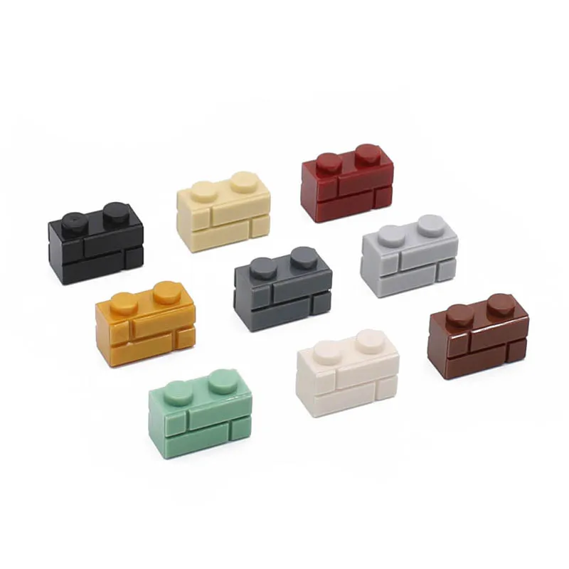 

100 шт., Детский конструктор «военная база»