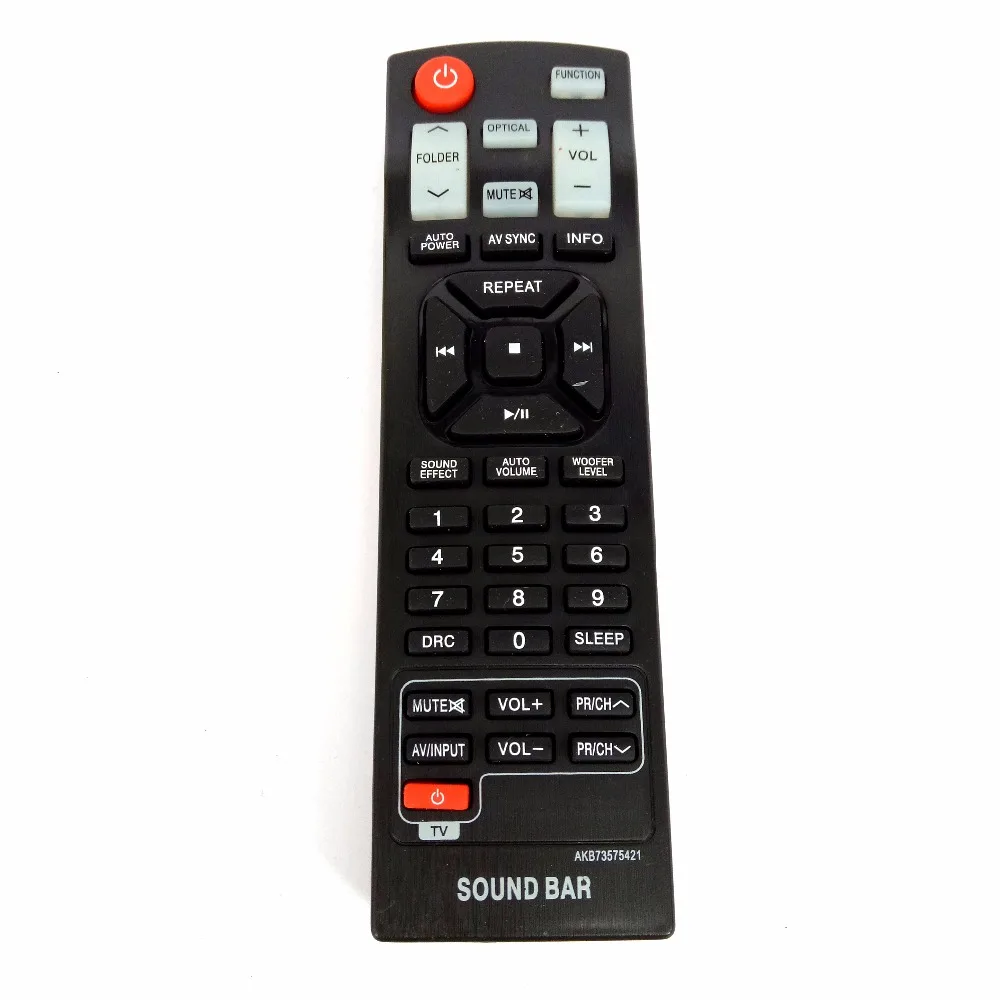 

NEW Replacement Remote Control For LG AKB73575421 FOR NB2420A NB3520A NB3532A NB3540 NB4530B Sound Bar System Fernbedienung