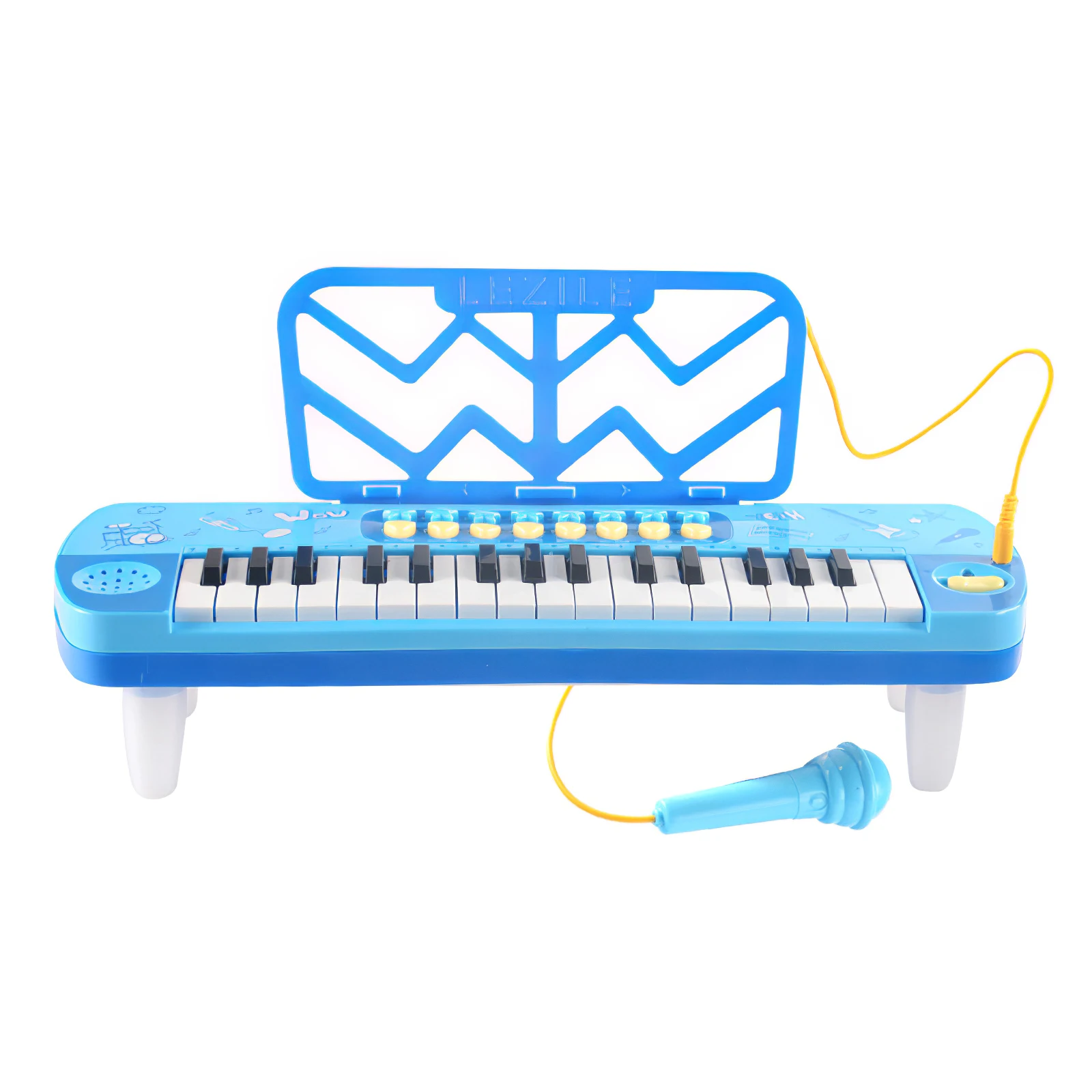 

Musical Toys Kids Piano 32 Keys Mini Electronic Organ Musical Piano Teaching Keyboard Educational Instrument Toys for Kids Gift