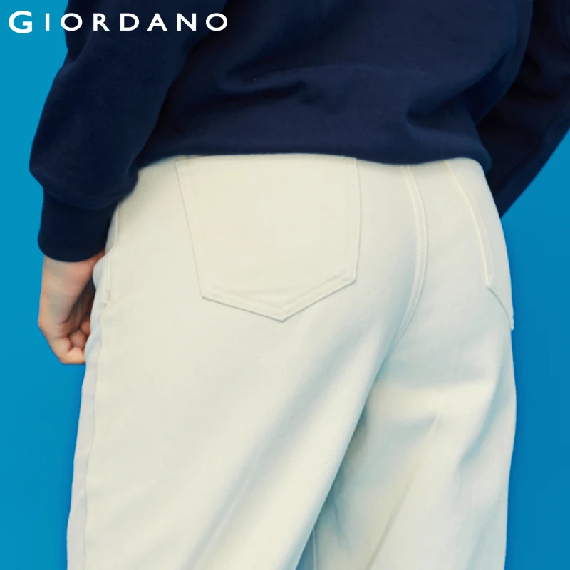 Giordano женские летние повседневные брюки из натурального хлопка данная модель