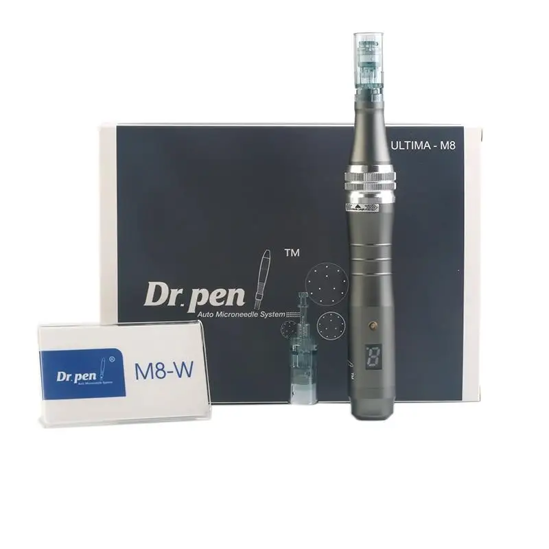 Новинка беспроводная ручка Ultima Dr. Pen M8 Derma Microneedling цифровая с 6 уровнями