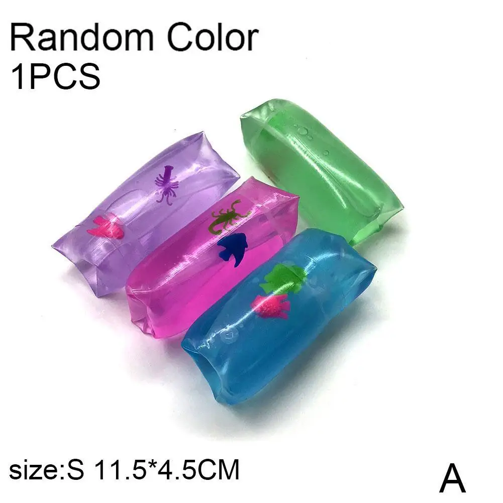 

Tricky Decompression Toy Novelty To Vent Water Ball Snake Toy Water Relief Toy Can't Trick Pressure Catch Anti-stress P9C7