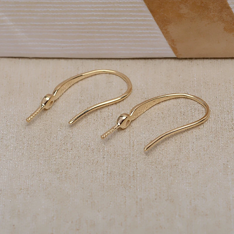 Рисунок 4 - Оригинальные золотые серьги в форме сердца AU 750 18K