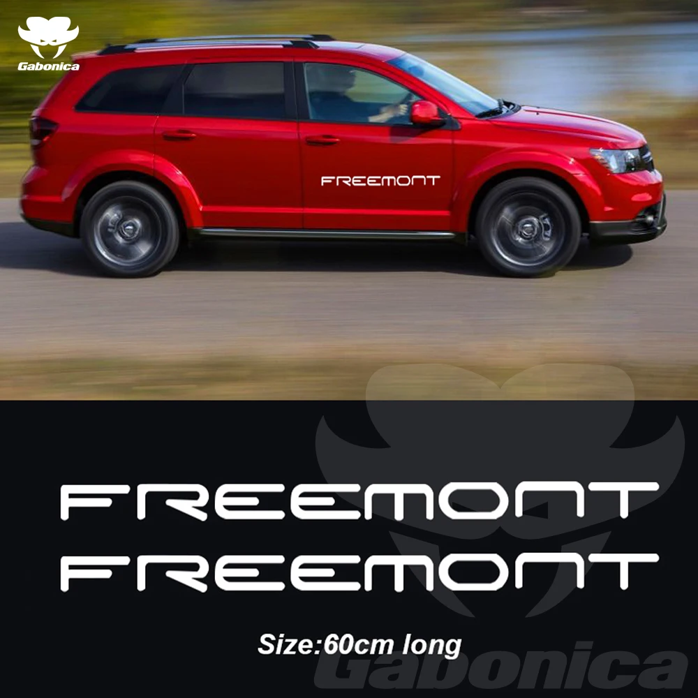 2 шт. светоотражающие наклейки на боковые двери автомобиля fiat freemont | Автомобили и
