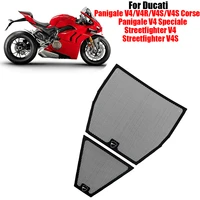 for ducati panigale v4 s v4s 2018 2020 panigale v4 r v4r 19 20 motorcycle radiator grille grill guard protection cover protector