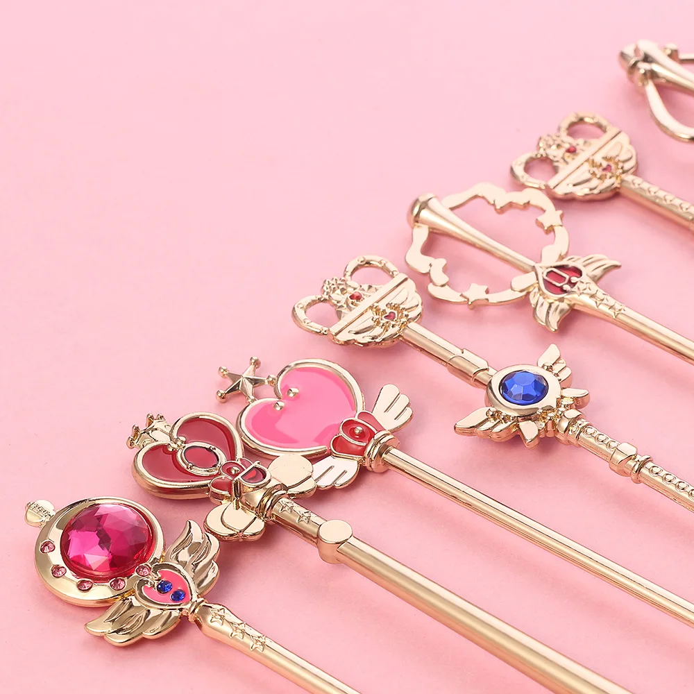 8 Сейлор Мун кисти для макияжа аниме периферийный подарок на день рождения