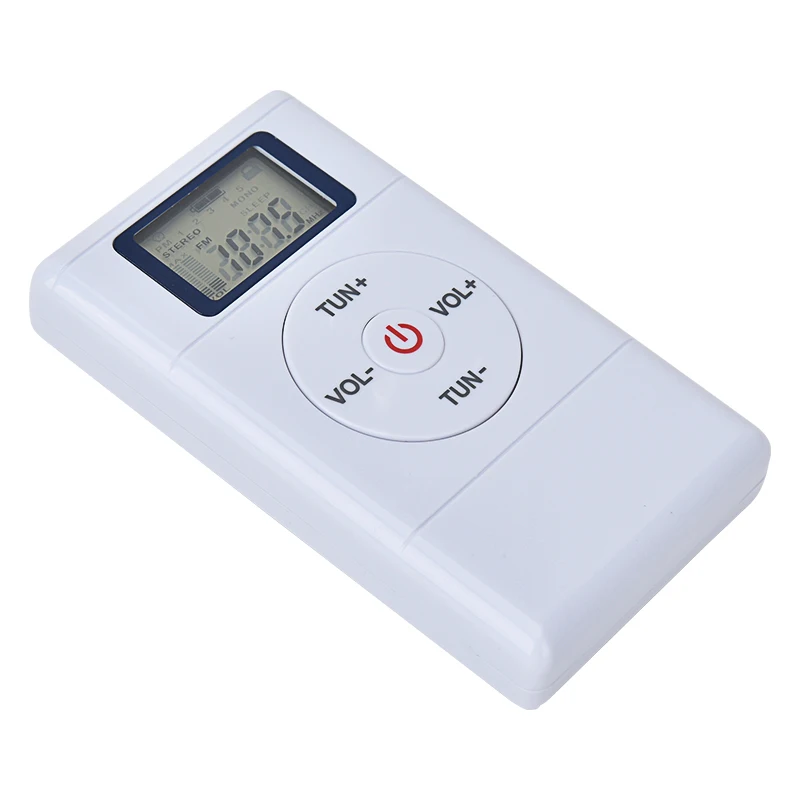 Портативный мини FM-радиоприемник HRD109 цифровое радио DSP с клипсой приемник для