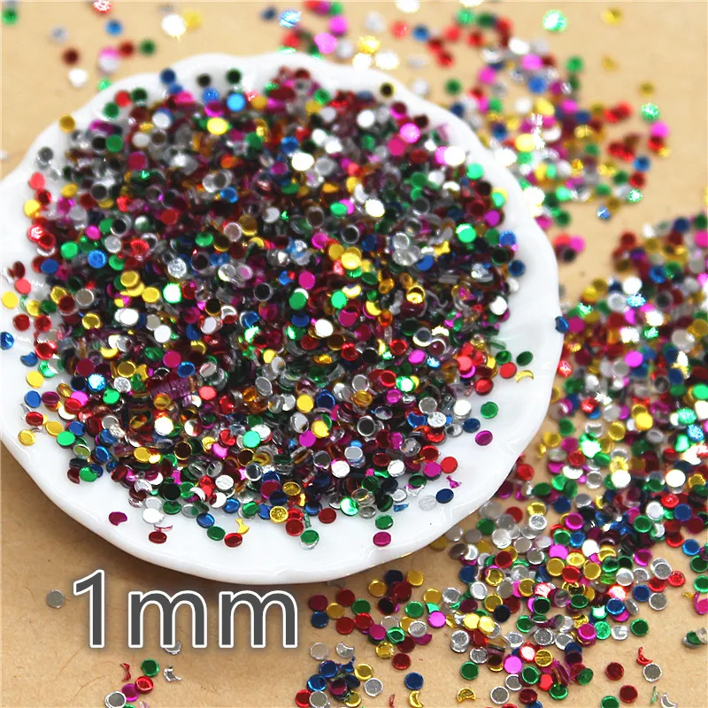 20000 шт./лот 1 мм блестящие милые очень маленькие звезды выдалбливают прекрасные