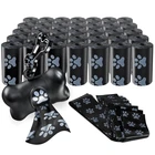 Ainolway 50 рулонов чистый мешок для собачьих экскрементов 15 мешков рулон большие мешки для отходов для кошек собачьи на открытом воздухе дома чистый пополнитель для мусора сумка принадлежности для домашних животных