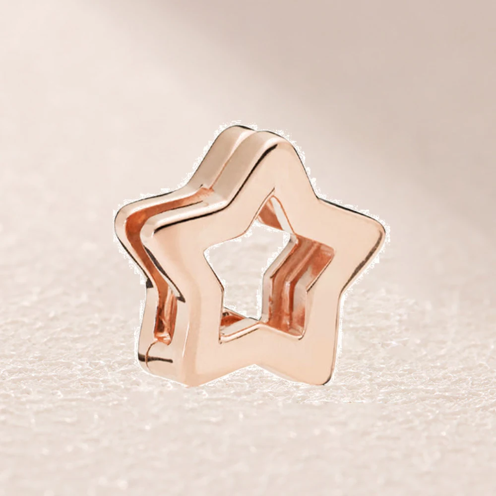 

787544 Rose Reflexions Star Clip Charm