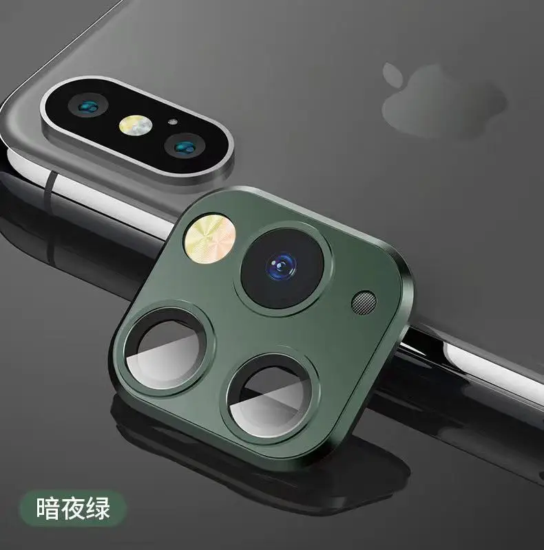 Металлический алюминиевый чехол для iphone 11, защитный чехол для iphone x xs max, защитный чехол