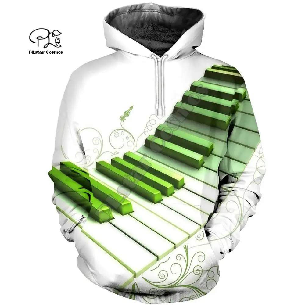 

PLstar Cosmos 3D Music Musical Guitar Piano Violin New Fashion Harajuku Streetwear Funny Casual Hoodies/Sweatshirt/Jacket/-a5