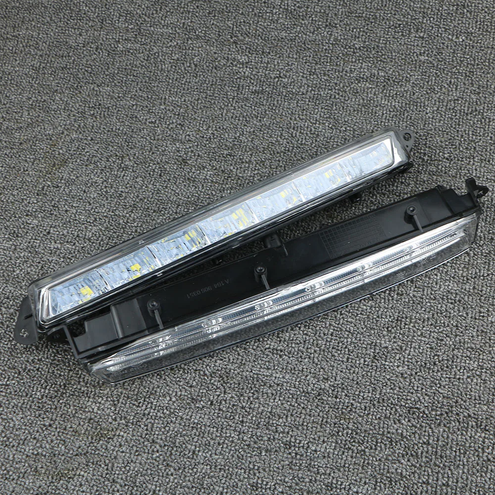 1649060351 1649060451 Right+Left LED DRL Daytime Running Light Fog Lamp For Mercedes-Benz X164 X166 GL320 GL350 ML63 AMG | Автомобили и