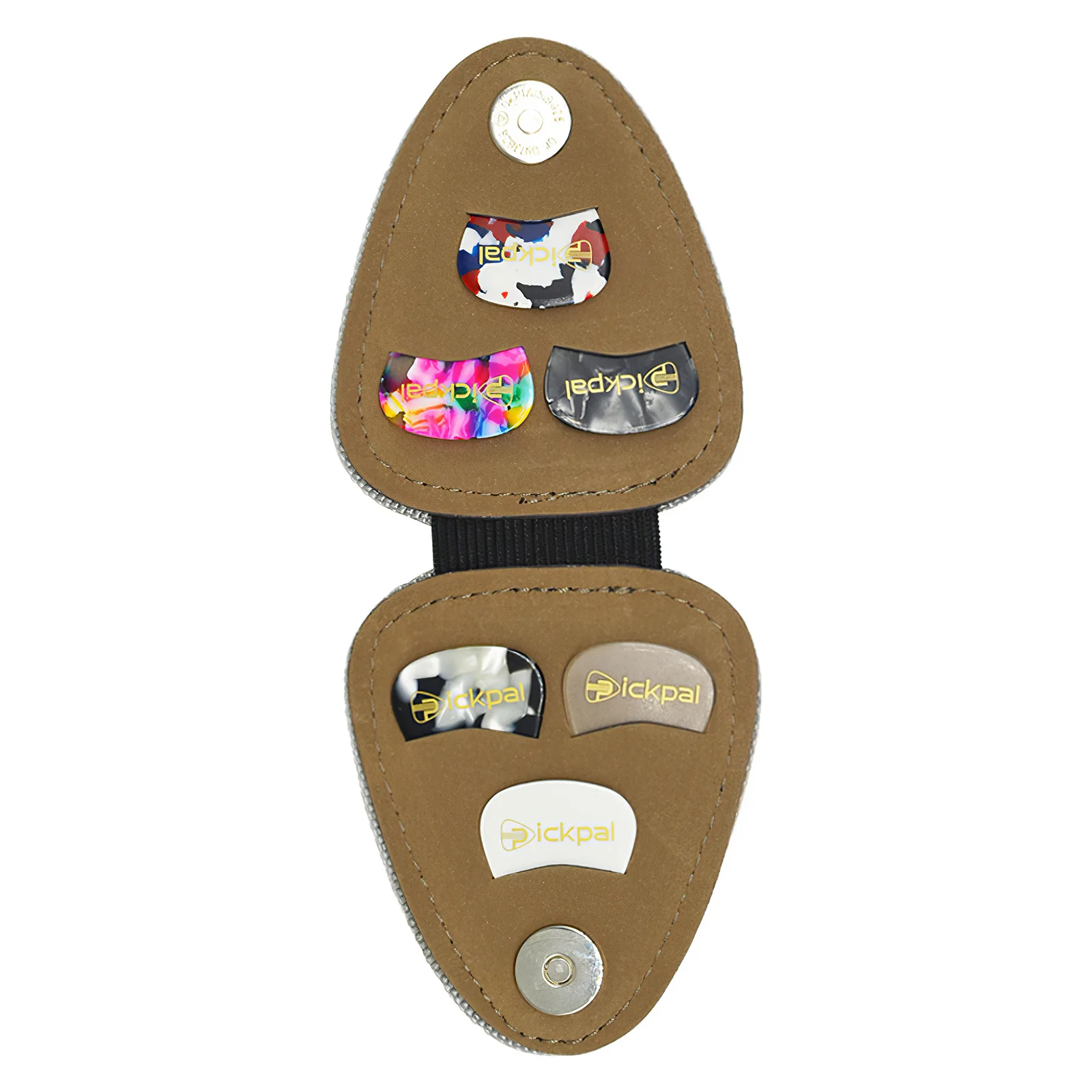 

6pcs Electric Guitar Picks Mix Boxed Guitar Accessories Guitar Picks Holder Case Portable Guitar Plectrum Storage Pouch 2021