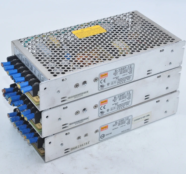 

Taiwan MW S-100-12 S-120-12 S-100-36 S-100F-12 Switching Power Supply