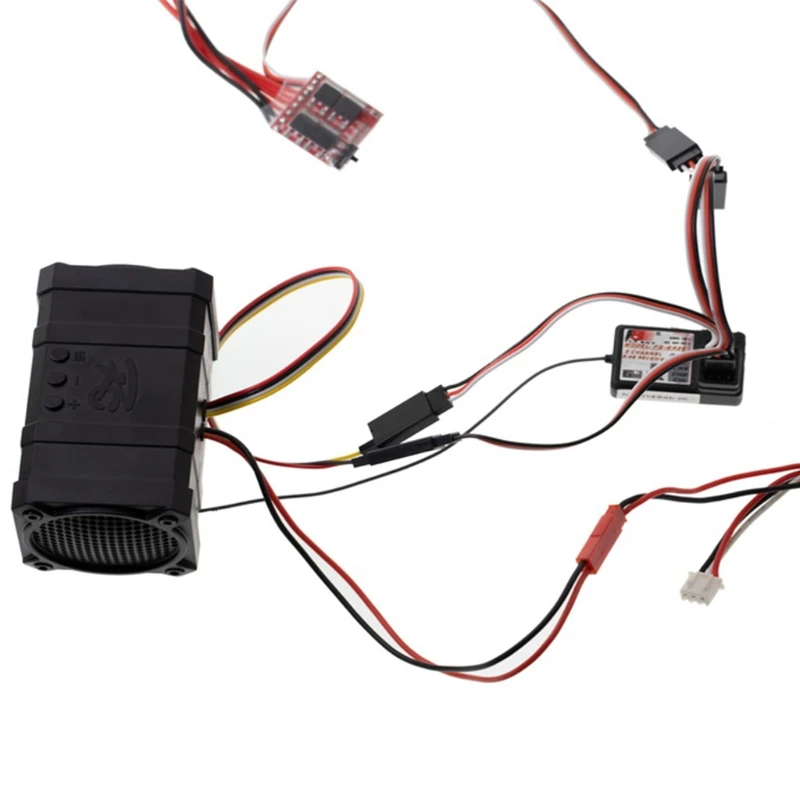 

1:10 RC Car Motor Engine Sound Simulator with AX6S Remote Control and 2 Battery GXMB