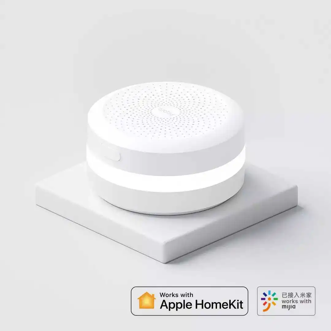 Оригинальный шлюз Xiaomi Aqara gateway M1S Zigbee 3 0 протокол со светодиодным ночником