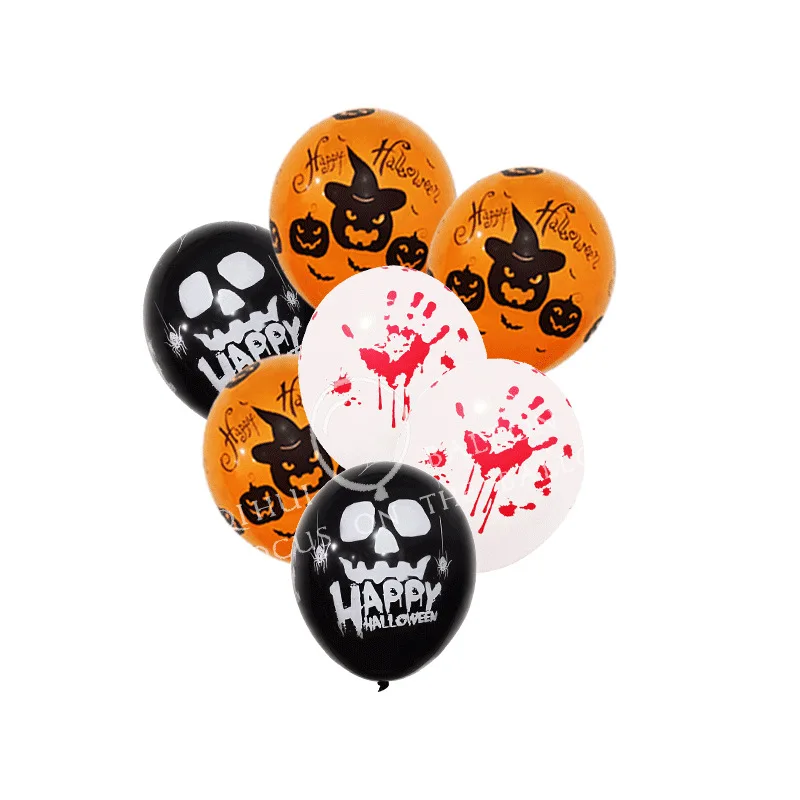 50 шт. на Хеллоуин воздушный шар в виде тыквы воздуха латексные воздушные шары