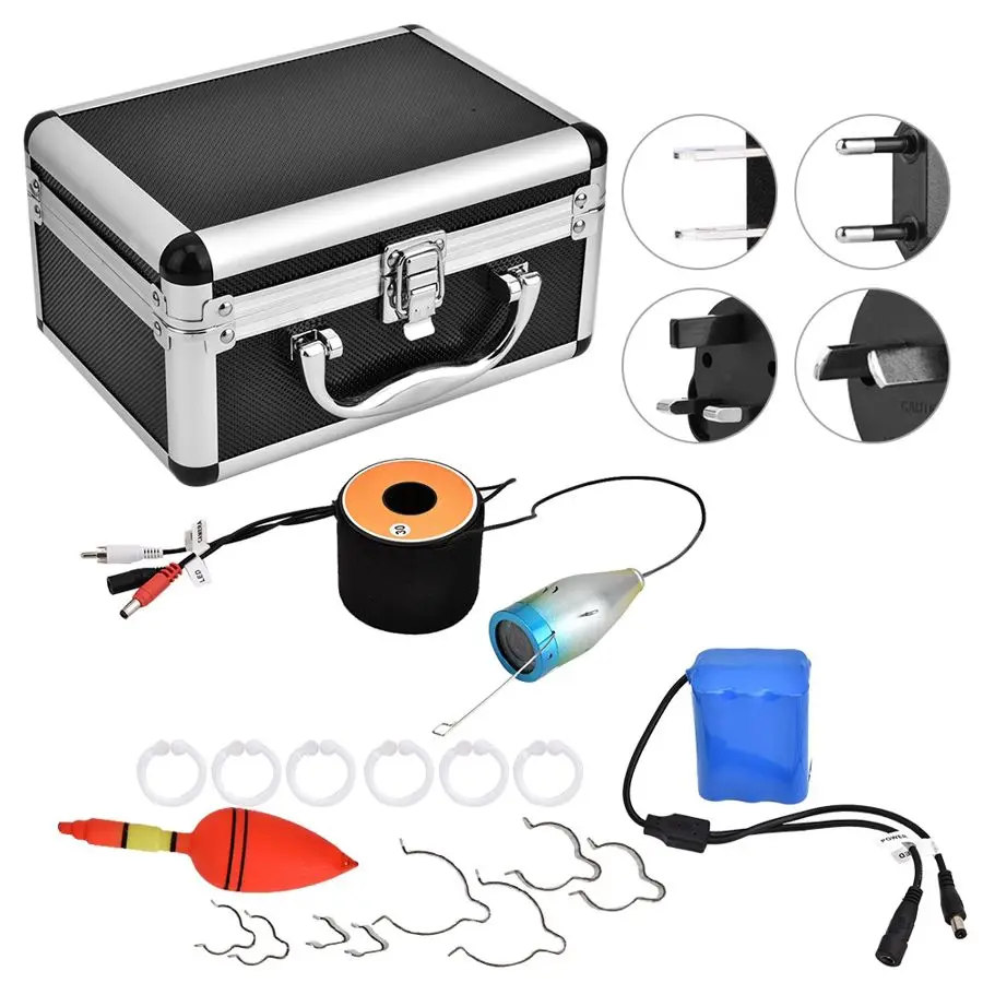 Камера для рыбалки с цветным экраном 7 дюймов 15 метров видеокамера подводной