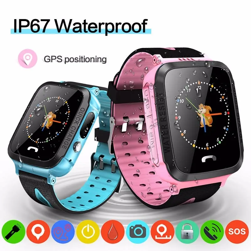GPS Дети смарт часы телефон положение для присмотра за детьми 1 22 дюймов Цвет