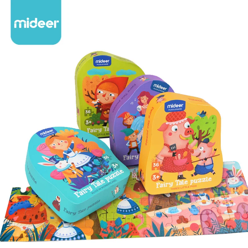 Mideer пазл Детская сказочная головоломка на тему раннего развития