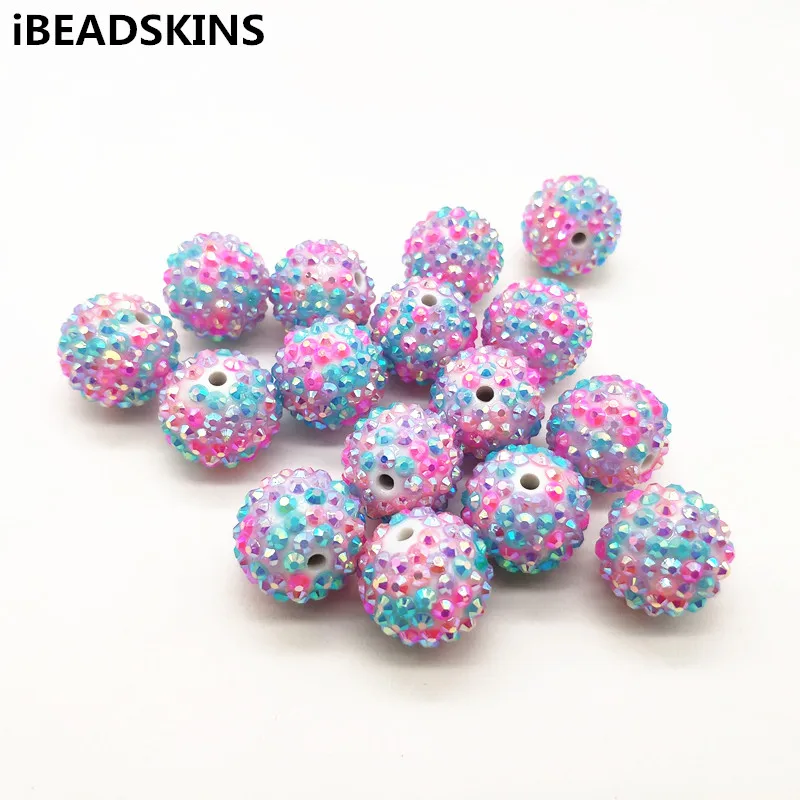 Новое поступление! 20 мм 100 шт розовый синий фиолетовый цвет смесь смолы